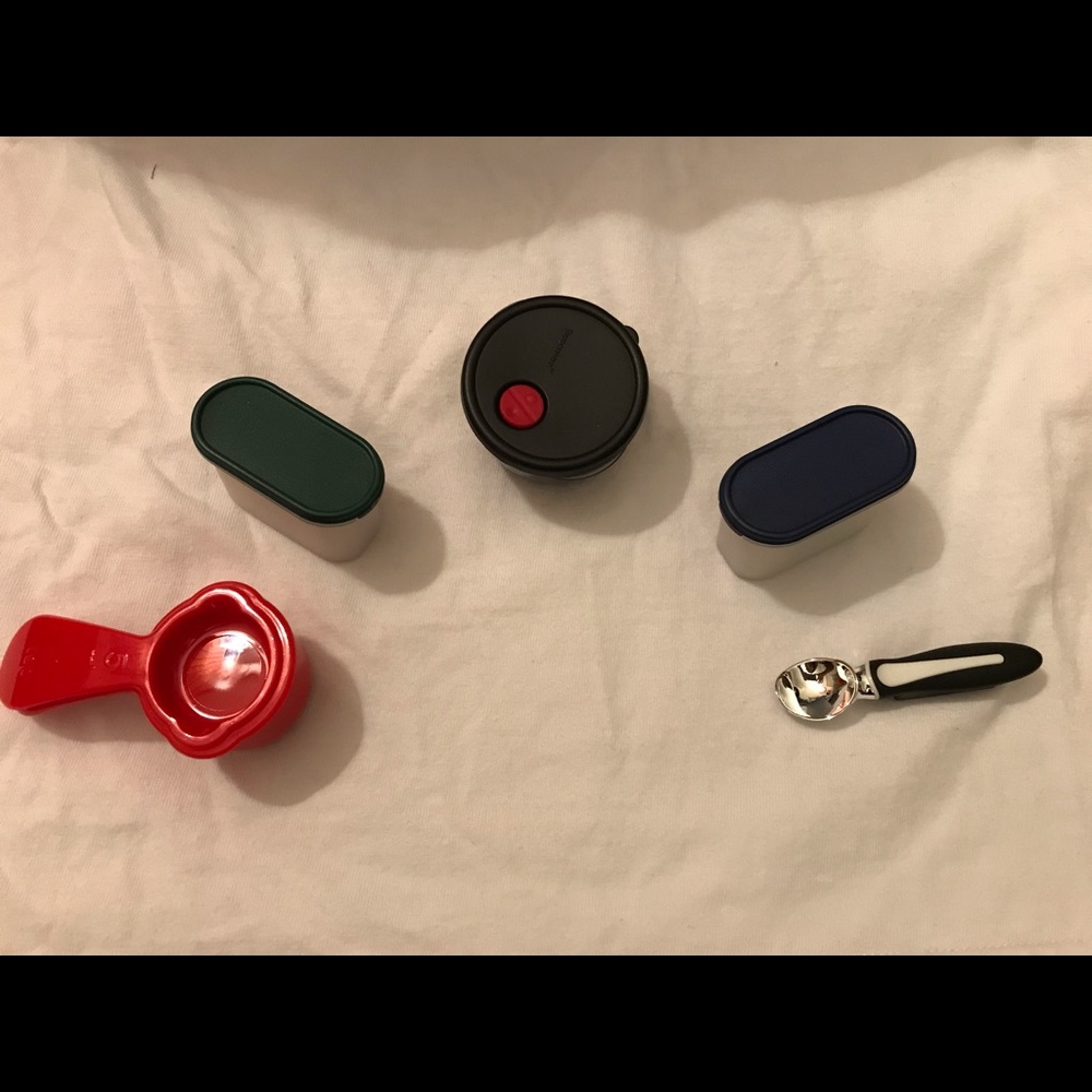 Rare Tupperware Magnets Set of 5 New